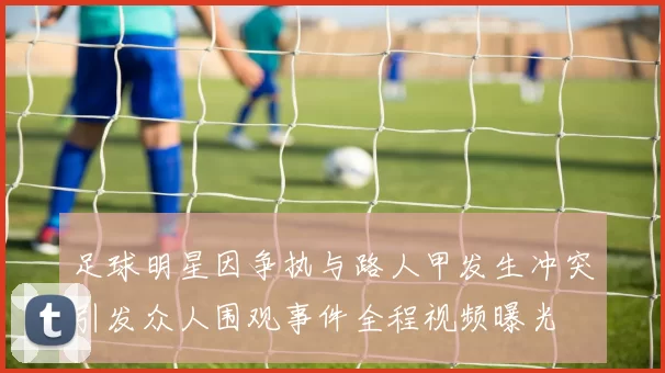 足球明星因争执与路人甲发生冲突引发众人围观事件全程视频曝光